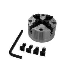 4 Jaw Independent Chuck - 75mm & 100mm Rotary Tables