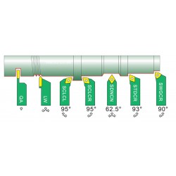 Tips Set for 7 Piece Indexable Lathe Tools