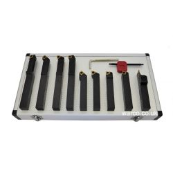 Indexable Lathe Tools - 9 Piece Set 16mm