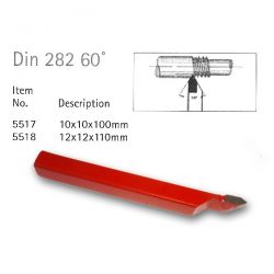 Din 282 60deg Carbide Tipped Tools