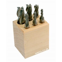 End Mill Sets HSS - 6 Piece