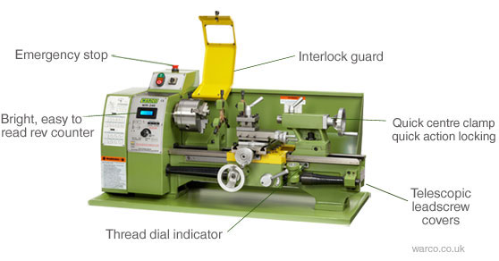 Warco WM-240 Lathe